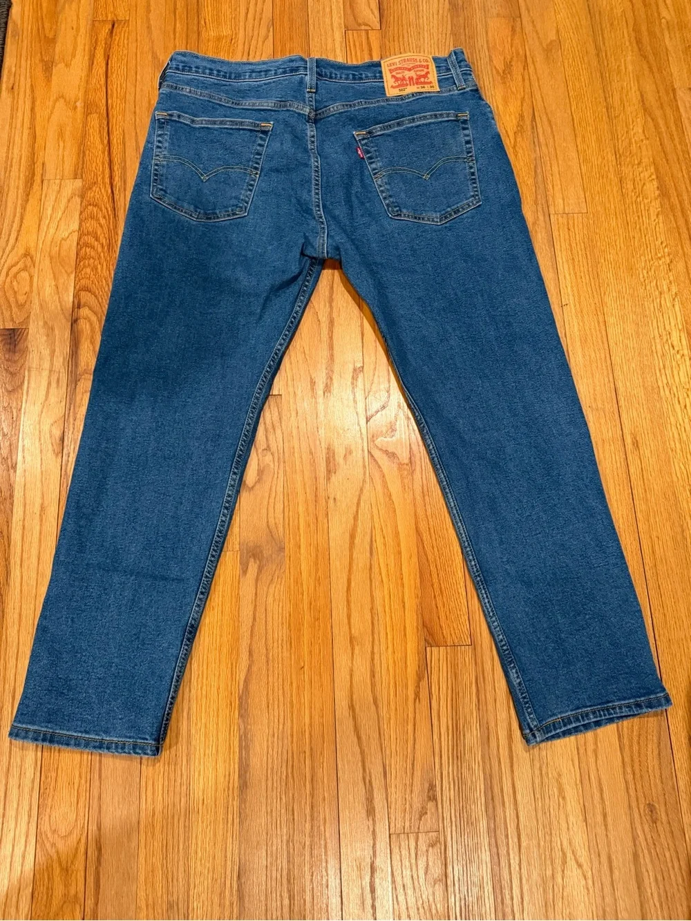 Levi's 502 Regular Taper Fit Men's Jeans - Blue-36x30 New without Tags